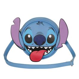 Disney Lilo y Stitch Bolso Redondo Tongue Azul para Niños