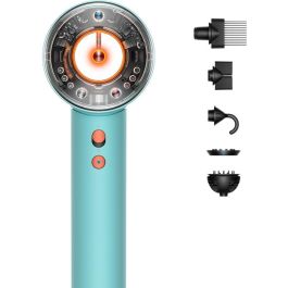 Dyson Supersonic Nural Secador de Pelo (Ceramic Patina/Topaz) - Azul/Naranja, 1600W, 3 velocidades, 4 ajustes de calor Precio: 549.59000052. SKU: B1HGEQW7GC