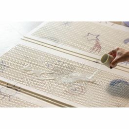 Nuby NUB0048526251261 Alfombra de Juego Reversible Arcoíris 200 x 150 x 1 cm