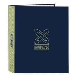 Carpeta de anillas Munich North Azul marino A4 27 x 33 x 6 cm Precio: 6.50000021. SKU: B1H7ECFHZ7
