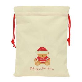 Safta Saquito Plano Osito Beige Felices Fiestas 26x34x1cm Precio: 7.79000057. SKU: B152QHAK5X
