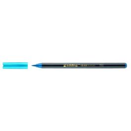 Rotulador Fibra Edding 1340 Brushpen Azul Claro 10 unidades Precio: 14.49999991. SKU: B1BEVAQSEE