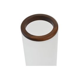 Vaso Basicos DKD Home Decor Blanco Marron 7 x 11.5 x 7 cm (6 Unidades) Vaso Basicos DKD Home Decor Blanco Marron 7 x 11.5 x 7 cm (6 Unidades)