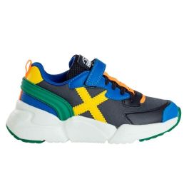 Zapatillas Deportivas Infantiles Munich Mini Track VC Azul 28
