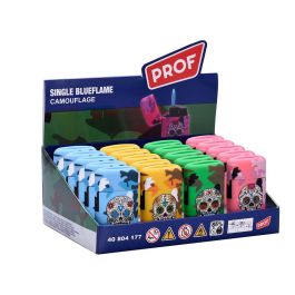 Prof Encendedor electrónico cápsula camuflaje, llama azul, colores surtidos, 4x2x7 cm Prof Encendedor electrónico cápsula camuflaje, llama azul, colores surtidos, 4x2x7 cm Precio: 4.49999968. SKU: B1G7V4XLRJ