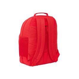 Mochila Safta Doble Con Cantoneras Adaptable A Carro Atletico De Madrid 420x320x150 mm