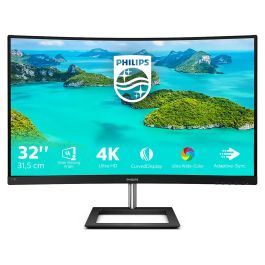 Philips Monitor Curvo 328E1CA de 31.5 Pulgadas 4K UHD VA 1500R 2xHDMI DP Negro