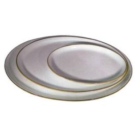 SUMMA Trazos Gold Fuente Oval 33 cm - Vajilla Rustica con Moteado, Color Oro, Fuente-Rabanera (Set de 6) Precio: 9.68999944. SKU: B1E8LSDWKC