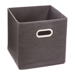 5Five Caja organizadora para estantería gris oscuro 31x31x31 cm Precio: 6.50000021. SKU: S7902136