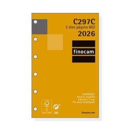 Recambio Agenda Anual (2026) Catalan Finocam C297C Classic 602 73X114 Anualidad 2D/P Precio: 7.49999987. SKU: B166LX2HRJ