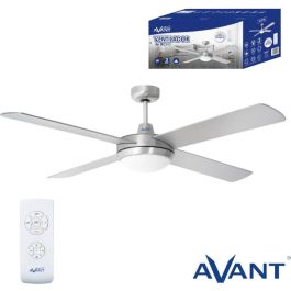 AVANT Ventilador de Techo Plateado 135 cm 70W 4 Aspas con Lámpara y Mando a Distancia - Modelo AVANT TECHO PLATEADO 135CM Precio: 119.8263. SKU: B1CKQHGTJX