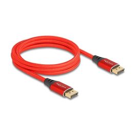 DeLOCK Cable DisplayPort a DisplayPort 2.1, 16K 15360x8640 60Hz, 2m, Macho/Macho, Rojo, 3 Capas Blindaje, 40 Gbit/s (DP Cable) Precio: 37.50000056. SKU: B1DPPJJGP5