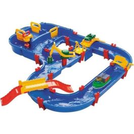 Aquaplay Mega Puente del Circuito Acuático - Juego de 35 Piezas con Barco, Camión Anfibio y Bo The Bear para Niños +3 Años Precio: 76.4999994. SKU: B1728FVZST