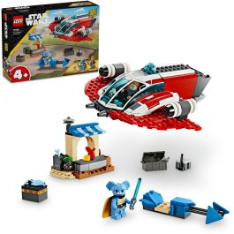 LEGO 75384 The Crimson Firehawk Star Wars Nave Espacial Set Iniciación +4 Años con Minifiguras Nash Durango, Nubs y RJ-83