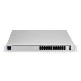 Ubiquiti USW-Pro-24-POE Gen 2, AC/DC, Internal, 450W, (24) 10/100/1000 RJ45 Ports, (2) 1/10G SFP+, 442.4 x 285.4 x 43.7 mm Ubiquiti USW-Pro-24-POE Gen 2, AC/DC, Internal, 450W, (24) 10/100/1000 RJ45 Ports, (2) 1/10G SFP+, 442.4 x 285.4 x 43.7 mm