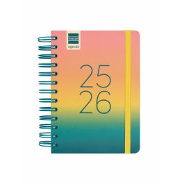 Finocam Agenda Cosmo Espiral Doble 8º 1Dp Iris 2025-2026 para Estudiantes, Diseños Variados, Cierre con Goma Precio: 8.99946575. SKU: B12ZR7S5TM