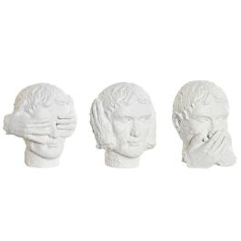Figura Neoclasico DKD Home Decor Blanco 11 x 14 x 14 cm (3 Unidades) Precio: 19.49999942. SKU: B16MFVMWBH