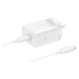 Samsung Cargador Rápido 45W EP-T4511 con Cable USB-C Blanco Super Fast Charging 2.0