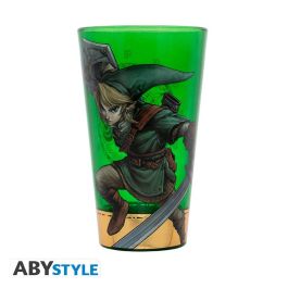 Abystyle Vaso The Legend of Zelda Link 400 ml Vidrio Verde Translúcido Decoración Dorada Merchandising Oficial Precio: 13.6125. SKU: B1AH9M48MF