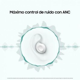 Samsung SM-R400NZWADBT Auriculares Inalámbricos Galaxy Buds FE Bluetooth 5.2 con ANC, Estuche de Carga, 30h Autonomía, Blancos