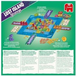 Dujardin DUJ8710126021958 Stratego Lost Island - Juego de estrategia: encuentra la bandera oculta antes de que desaparezca