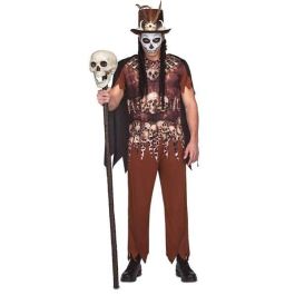 Disfraz voodoo cannibal talla m-l (camiseta, pantalones y capa) Precio: 14.88999985. SKU: S8604643