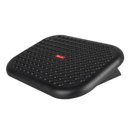 NGS Reposapiés Foot Nest Ergonómico Inclinable 0-15°, Masaje Pies, Plataforma 44.8x33.5cm, Ajustable Altura, Antideslizante
