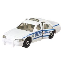 Matchbox Colección de Vehículos Básicos con puertas, capós y baúles que se abren - piezas móviles (modelo aleatorio) 3+ años