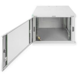Digitus 7HE Carcasa de pared Dynamic Basic 7U 60kg 600x600x416mm de acero con puerta de vidrio gris