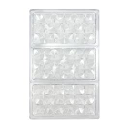 Quttin Molde Para Chocolate Surtido 17.5 cm Ancho x 2.5 cm Alto x 27.5 cm Largo (12 Unidades)