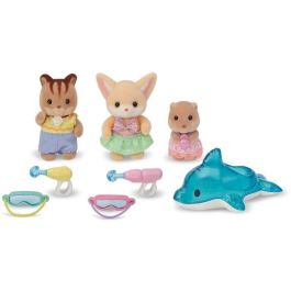 SYLVANIAN FAMILIES 5749 - El trío de bebés en la piscina SYLVANIAN FAMILIES 5749 - El trío de bebés en la piscina