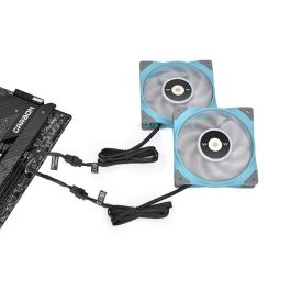 Thermaltake AC-060-CO1OTN-F1 Cable Y PWM 4 Pin para Ventilador, Pack de 3