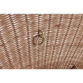 Espejo de pared Home ESPRIT Marrón Natural Tropical 98 x 1 x 98 cm Espejo de pared Home ESPRIT Marrón Natural Tropical 98 x 1 x 98 cm
