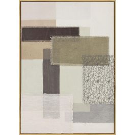 Cuadro Urban DKD Home Decor Beige Marron 3 x 70 x 50 cm (2 Unidades)