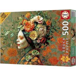 EDUCA EDU1747931996879 Puzzle Lagarto Reina 500 piezas Animales 68 x 48 cm a partir de 10 años