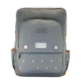 Karactermania Mochila Harry Potter Oxford Greyly 40x29x14 cm Gris Algodón