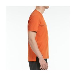 Camiseta de Manga Corta Hombre Bullpadel Monda Naranja Pádel 44