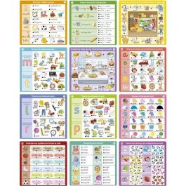 Educa AAAVL14913 Conector Estoy aprendiendo a leer - Juego educativo 90 preguntas, 12 temas, formato libro - A partir de 4 años