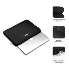 SUBBLIM Business Laptop Sleeve Neoprene V2 13,3-14" Negra