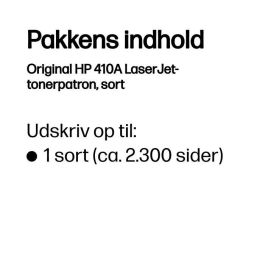 Hp Toner Negro Laserjet Pro 400 M452Dn, M452Nw - M377Dw - M477Fdn M477Fdw M477Fnw - 410A