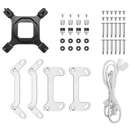 DeepCool MYSTIQUE 360 White ARGB Refrigeración Líquida AIO 120mm 3 Ventiladores Blanco