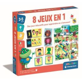 Clementoni - Caja de 8 juegos en 1 - Juegos educativos formas, colores, números, cantidades - A partir de 3 años Precio: 22.88999955. SKU: B1GRYQ2R6X