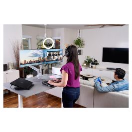 Kensington Auriculares Gaming H3000 PROVC, Diadema Bluetooth 5.2, Negro, 60h Batería, Cancelación Ruido, Micrófono Boom, USB-C, Para PC, PS, Xbox, Android, iOS