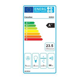 Cecotec Campana Convencional Integrable Bolero Flux TIR 908000 Blanco Cristal 90cm A++