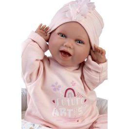 Llorens Muñeco Mimi Sonrisas Cunita Future Artist 42cm que emite sonidos