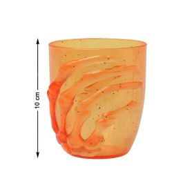 Vaso Naranja Halloween Con Mano Esquelética En Relieve 10x9 cm Precio: 1.49999949. SKU: B17HMT9AYH