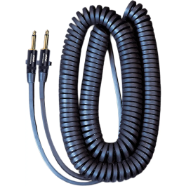 EBS Cable Trenzado para Instrumento Jack 6.35mm, 4.6 m, Recto/Recto, Conectores Chapados en Oro, 1 Pieza