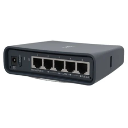 Mikrotik Punto de Acceso HAP AC Lite Tower RB952UI-5AC2ND-T Doble Cadena 2.4GHz y 5GHz Wi-Fi 5