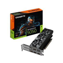 Gigabyte GeForce RTX 5050 OC Low Profile Tarjeta Gráfica - 8GB GDDR6, 128bit, PCI-E 5.0, 2587MHz, GV-N5050OC-8GL Precio: 336.50000054. SKU: B1G7SJK46E
