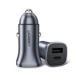 UGREEN 30780 Cargador Coche Rápido USB-C PD + USB-A QC 24W Negro para Encendedor de Cigarrillos Precio: 38.69000047. SKU: B18DEMKQZR